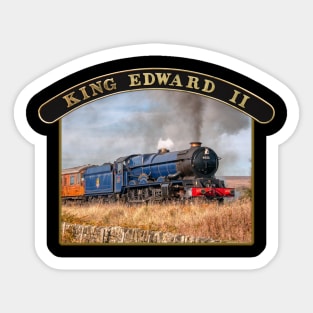 GWR King Edward the Second and Nameplate Sticker